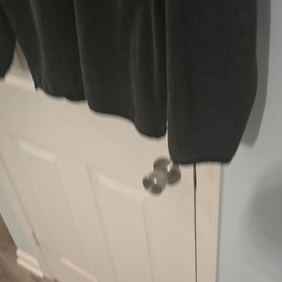 Reebok Forest Green Fleece Pullover - Picture 7 of 8